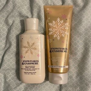Snowflakes & Cashmere Lotion Set